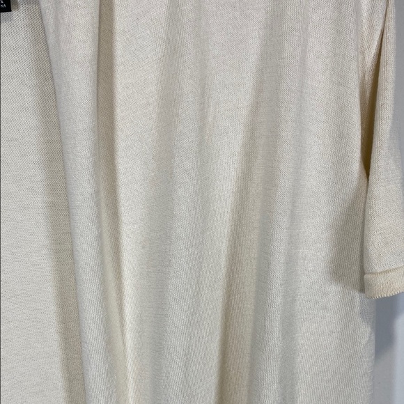 August Silk Cream Cardigan - Picture 4 of 6